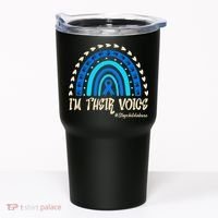 Support Squad Child Abuse Prevention Month Awareness April Tumbler thumb 0