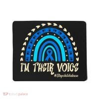 Support Squad Child Abuse Prevention Month Awareness April Mousepad thumb 0