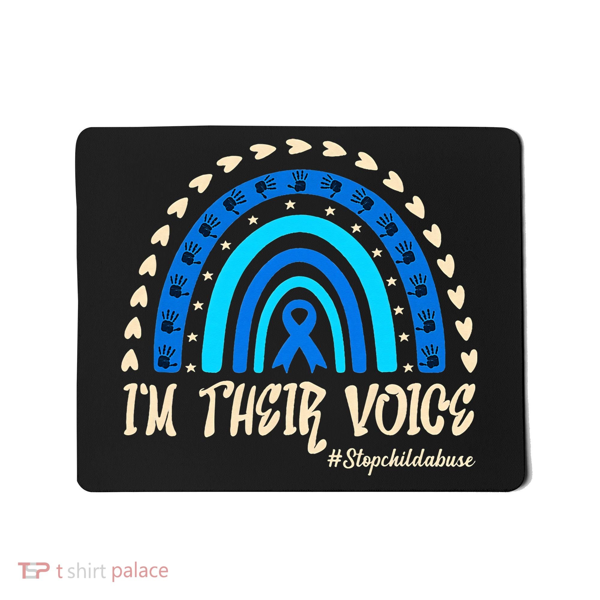 Support Squad Child Abuse Prevention Month Awareness April Mousepad