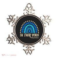 Support Squad Child Abuse Prevention Month Awareness April Ornament thumb 0