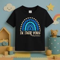 Support Squad Child Abuse Prevention Month Awareness April Toddler T-Shirt thumb 3