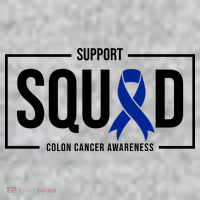Support Squad Colon Cancer Awareness The Baniff Cuffed Pom Beanie thumb 2