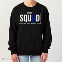 Support Squad Colon Cancer Awareness Women's Sweatshirt thumb 0
