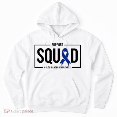 Support Squad Colon Cancer Awareness Hoodie