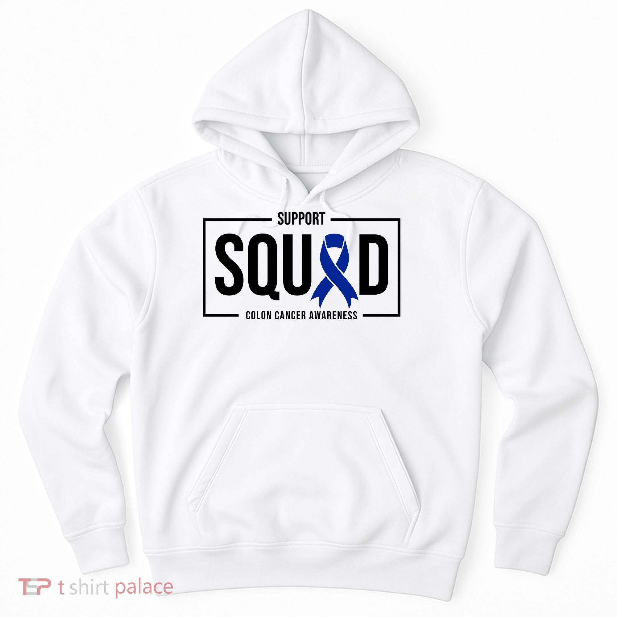Support Squad Colon Cancer Awareness Hoodie