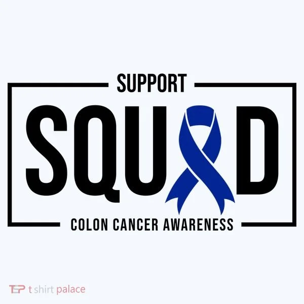 Support Squad Colon Cancer Awareness Hoodie