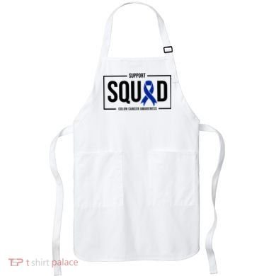 Support Squad Colon Cancer Awareness Apron