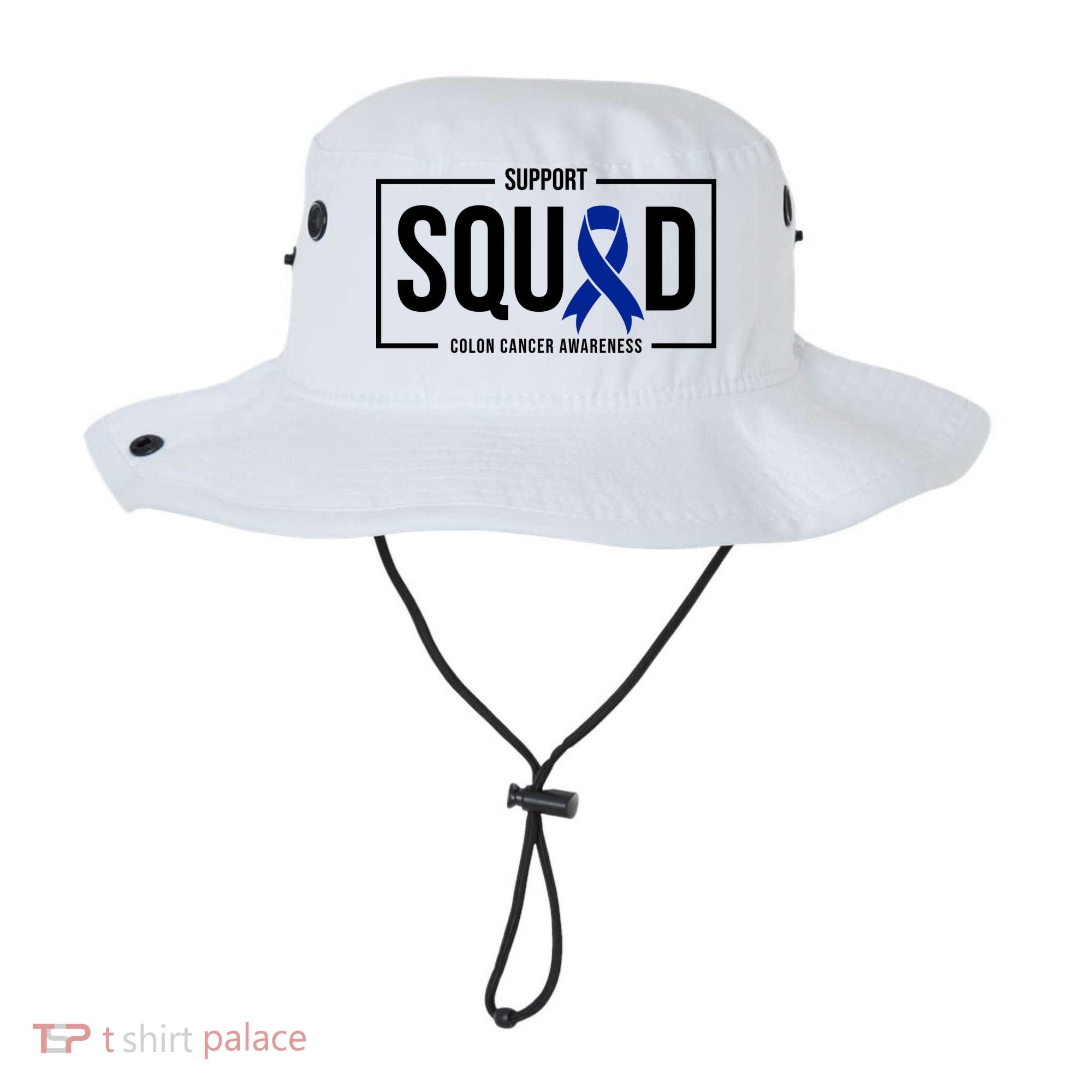 Support Squad Colon Cancer Awareness Bucket Hat