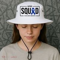Support Squad Colon Cancer Awareness Bucket Hat thumb 3
