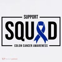 Support Squad Colon Cancer Awareness Bucket Hat thumb 4