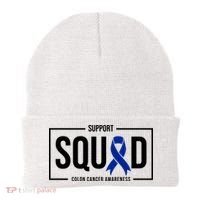 Support Squad Colon Cancer Awareness Beanie thumb 0