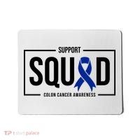 Support Squad Colon Cancer Awareness Mousepad thumb 0