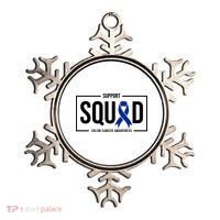 Support Squad Colon Cancer Awareness Ornament thumb 0