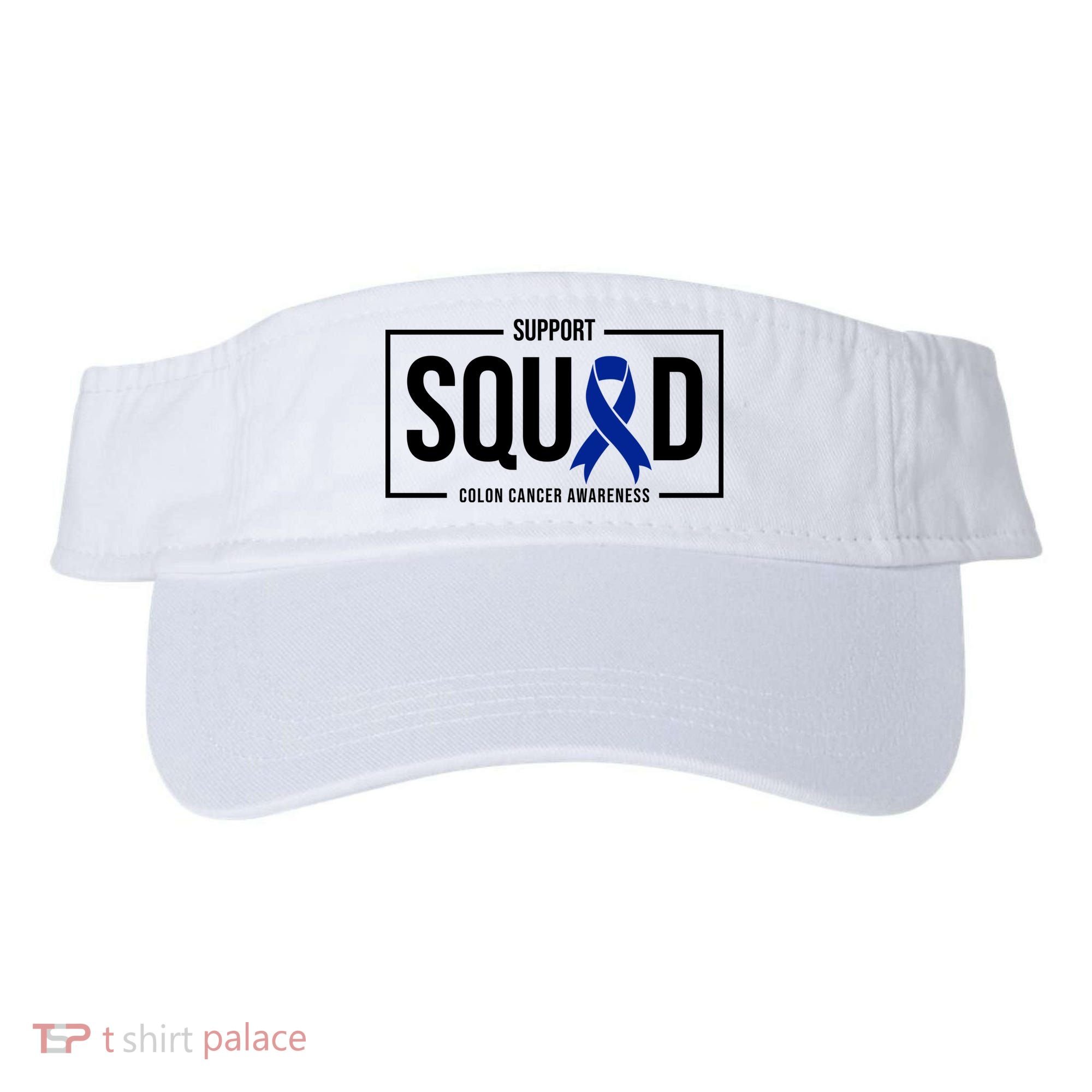 Support Squad Colon Cancer Awareness Visor
