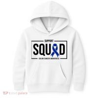 Support Squad Colon Cancer Awareness Kids Hoodie thumb 0