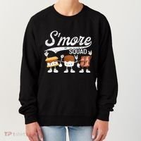 Smore Squad Camping Campfire Chocolate Marshmallow S'mores Women's Sweatshirt thumb 0