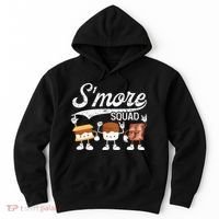 Smore Squad Camping Campfire Chocolate Marshmallow S'mores Hoodie thumb 0