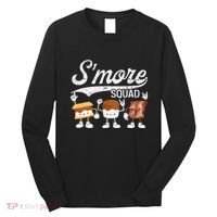 Smore Squad Camping Campfire Chocolate Marshmallow S'mores Long Sleeve Shirt thumb 0