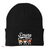 Smore Squad Camping Campfire Chocolate Marshmallow S'mores Beanie thumb 0