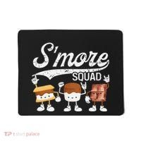 Smore Squad Camping Campfire Chocolate Marshmallow S'mores Mousepad thumb 0