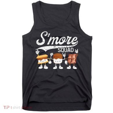 Smore Squad Camping Campfire Chocolate Marshmallow S'mores Tank Top