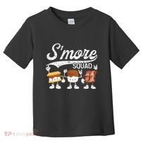 Smore Squad Camping Campfire Chocolate Marshmallow S'mores Toddler T-Shirt thumb 0
