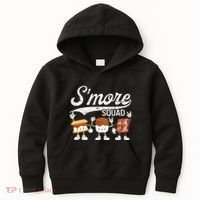 Smore Squad Camping Campfire Chocolate Marshmallow S'mores Kids Hoodie thumb 0