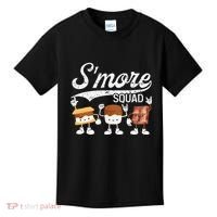 Smore Squad Camping Campfire Chocolate Marshmallow S'mores Kids T-Shirt thumb 0