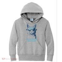 Ski Snowboard Cat Funny The Meowtains Are Calling Skiing  Kids Hoodie thumb 0
