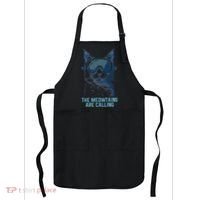 Ski Snowboard Cat Funny The Meowtains Are Calling Skiing  Apron thumb 0