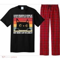 Super Sexy Cat Dad Cat Owner Kitten Pet Lover Pajama Set thumb 0