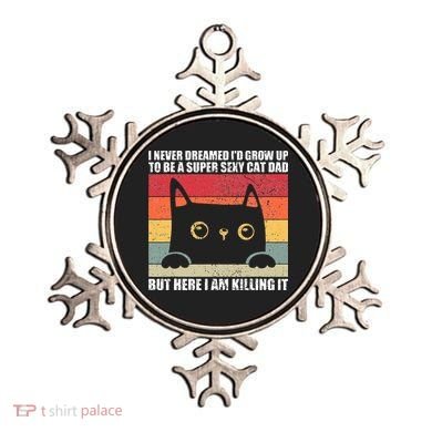 Super Sexy Cat Dad Cat Owner Kitten Pet Lover Ornament