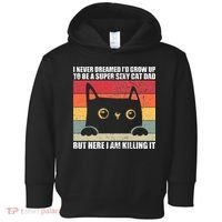Super Sexy Cat Dad Cat Owner Kitten Pet Lover Toddler Hoodie thumb 0