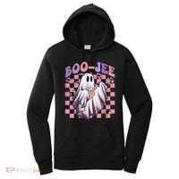 Spooky Season Cute Groovy Ghost Halloween Costume Boo Jee Women's Hoodie thumb 0