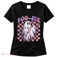 Spooky Season Cute Groovy Ghost Halloween Costume Boo Jee Women's T-Shirt thumb 0