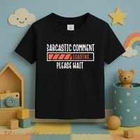 Sarcasm Sarcastic Comment Loading Tee, Novelty Humor Witty Toddler T-Shirt thumb 3