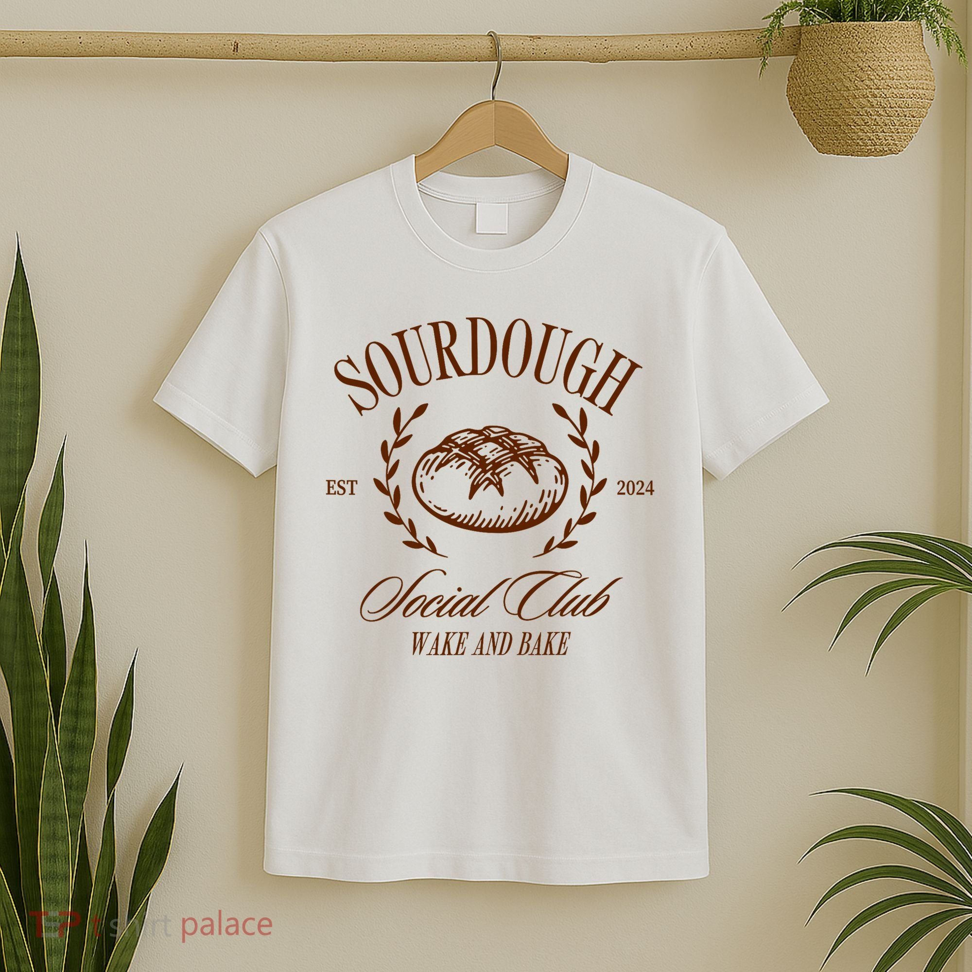 Sourdough Social Club Bread Wake & Bake In My Sourdough Era T-Shirt