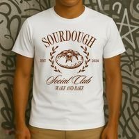 Sourdough Social Club Bread Wake & Bake In My Sourdough Era T-Shirt thumb 3