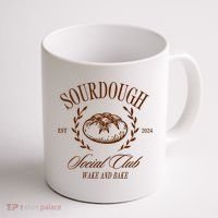 Sourdough Social Club Bread Wake & Bake In My Sourdough Era Coffee Mug thumb 1