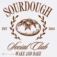 Sourdough Social Club Bread Wake & Bake In My Sourdough Era Women's Tank Top thumb 5