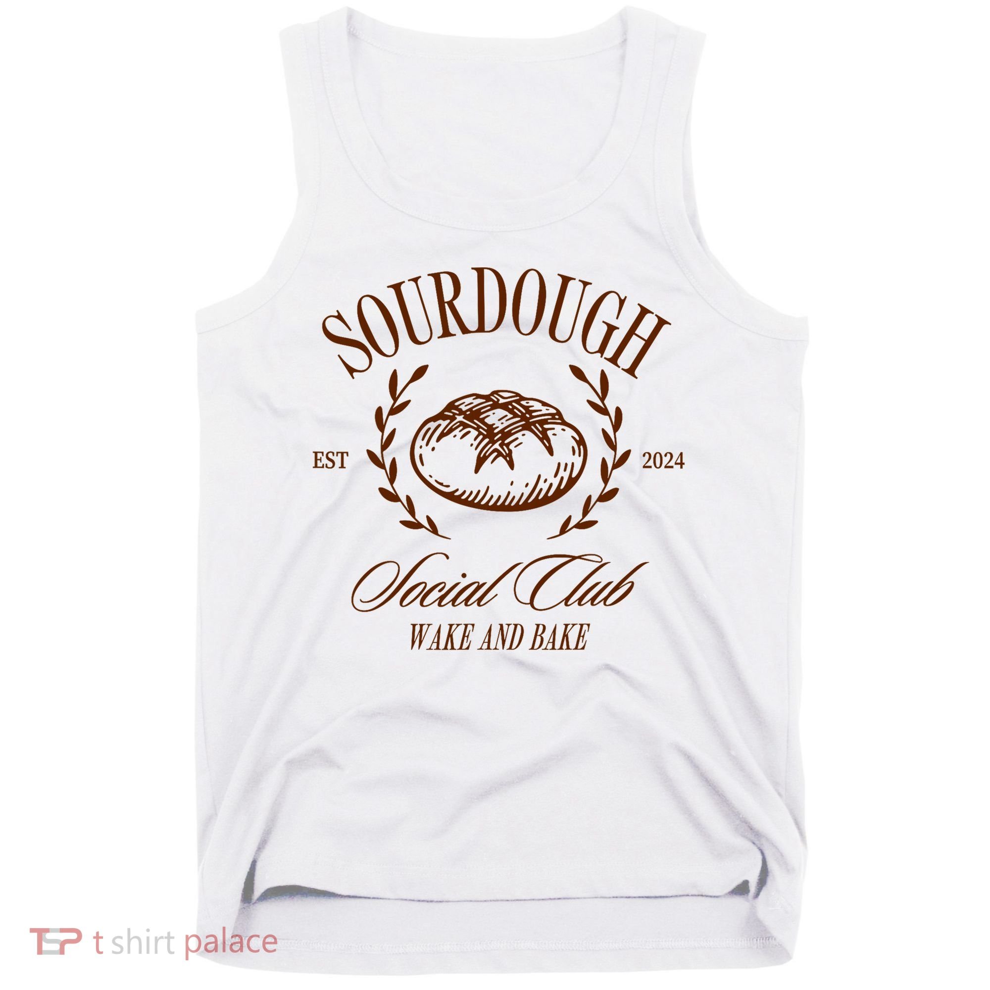 Sourdough Social Club Bread Wake & Bake In My Sourdough Era Tank Top
