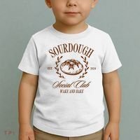 Sourdough Social Club Bread Wake & Bake In My Sourdough Era Toddler T-Shirt thumb 2