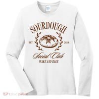 Sourdough Social Club Bread Wake & Bake In My Sourdough Era Women's Long Sleeve Shirt thumb 0