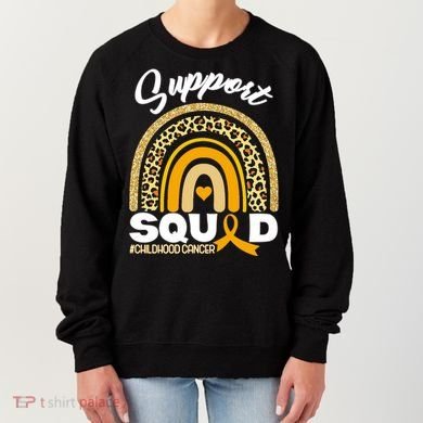 Support Squad Childhood Cancer Women's Sweatshirt