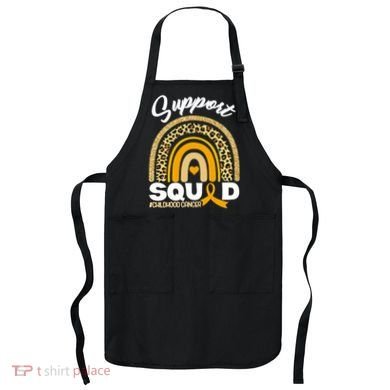 Support Squad Childhood Cancer Apron