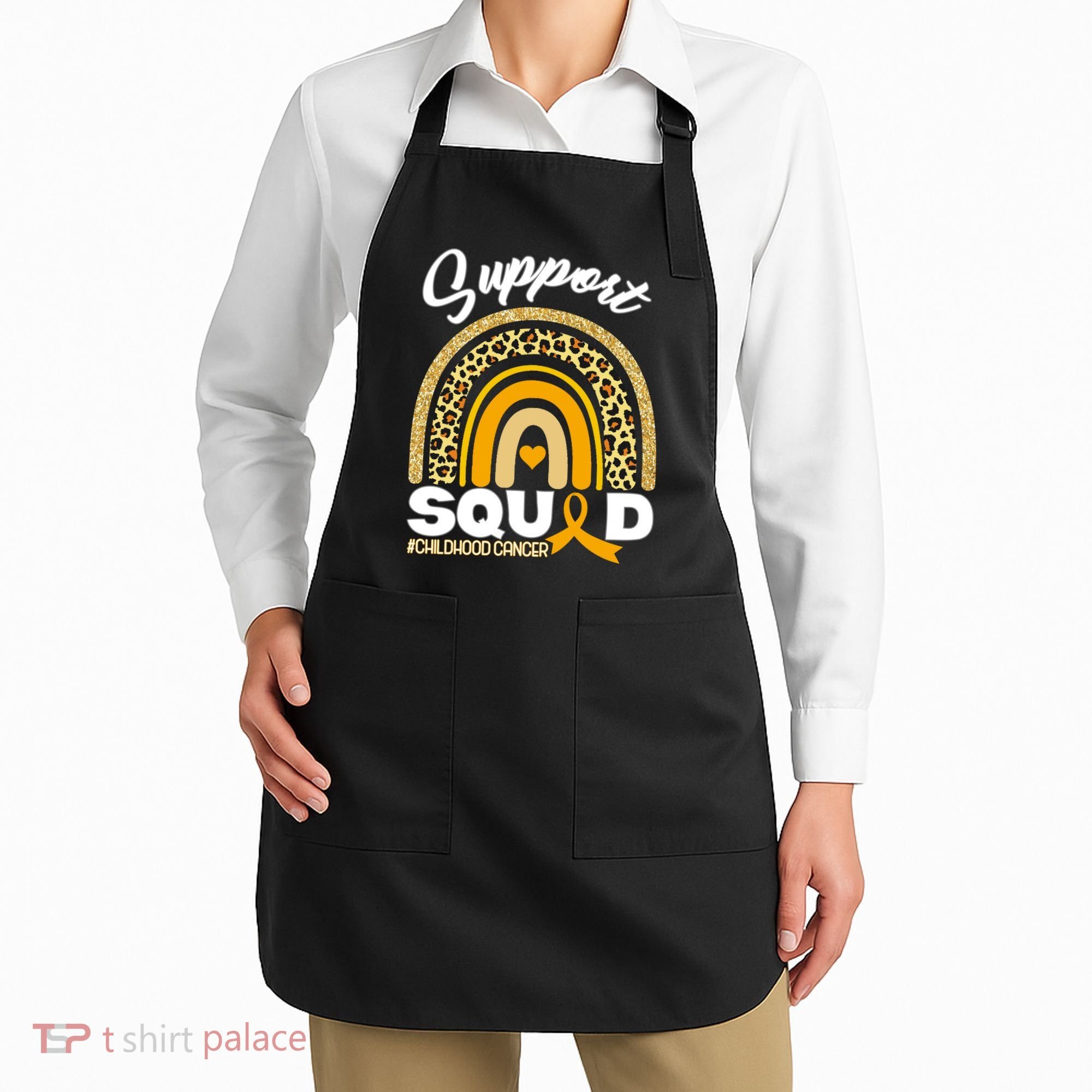 Support Squad Childhood Cancer Apron
