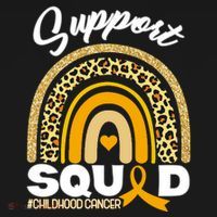 Support Squad Childhood Cancer Apron thumb 3