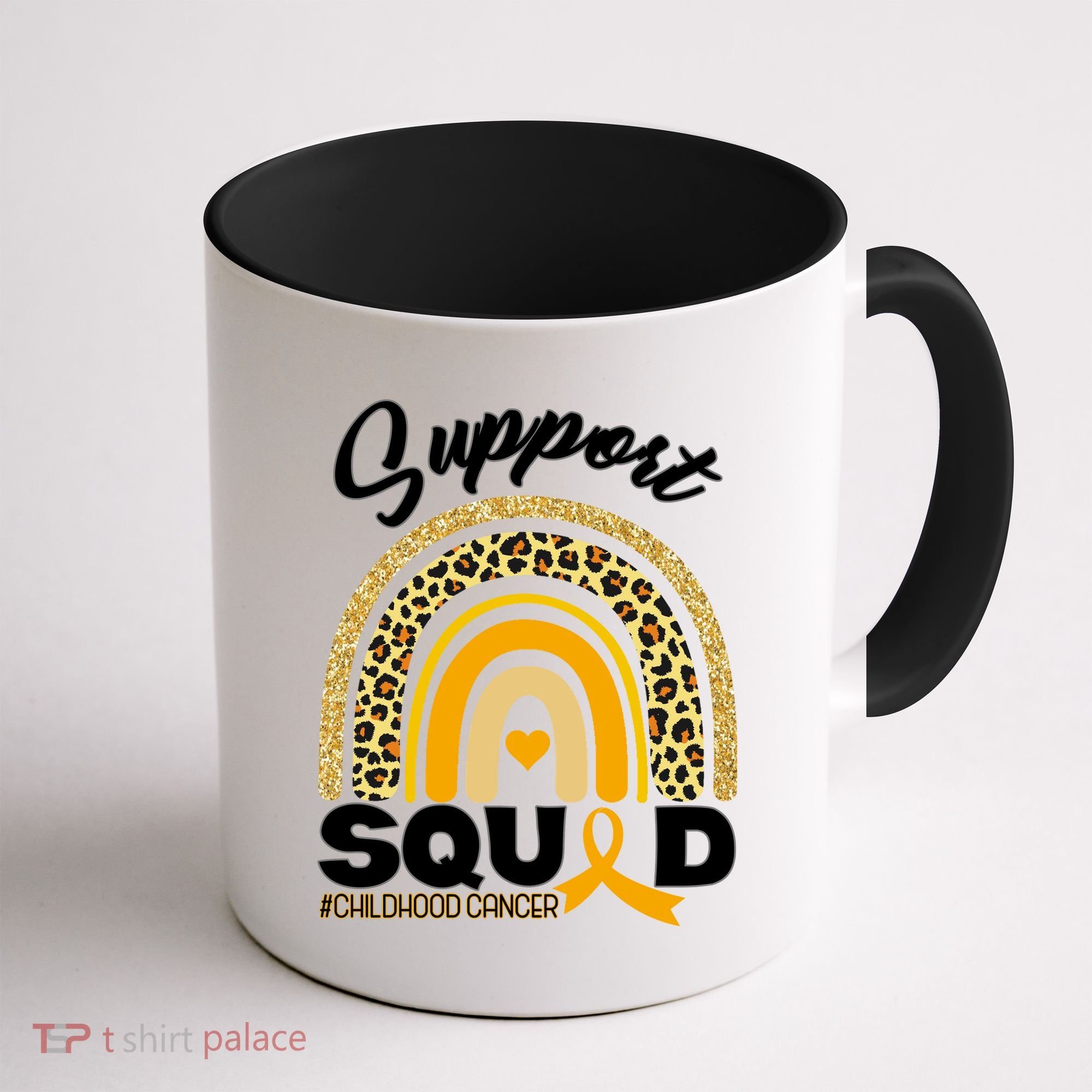 Support Squad Childhood Cancer Coffee Mug