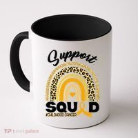 Support Squad Childhood Cancer Coffee Mug thumb 0