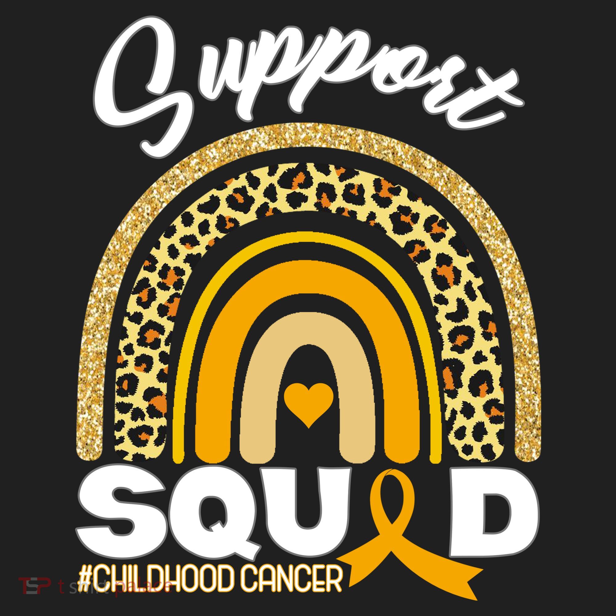 Support Squad Childhood Cancer Beanie